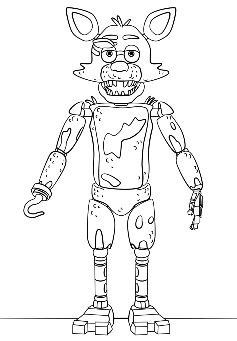 Fnaf Foxy Coloring Pages Printable Fnaf Coloring Pages Monster Fnaf Foxy Coloring Pages Printable Fnaf Coloring Pages Monster