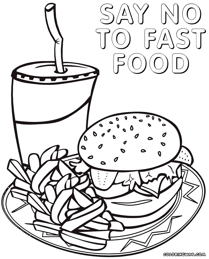 Food Coloring Pages Free Printable Free Printable Template Food Coloring Pages Free Printable Free Printable Template