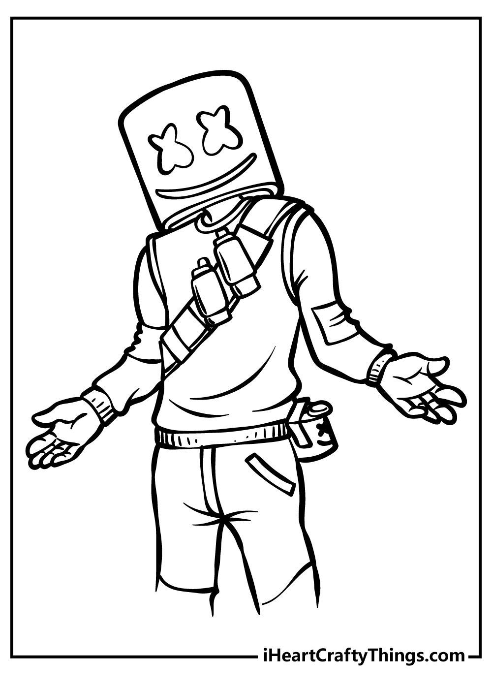 Fortnite Coloring Pages Free Printable