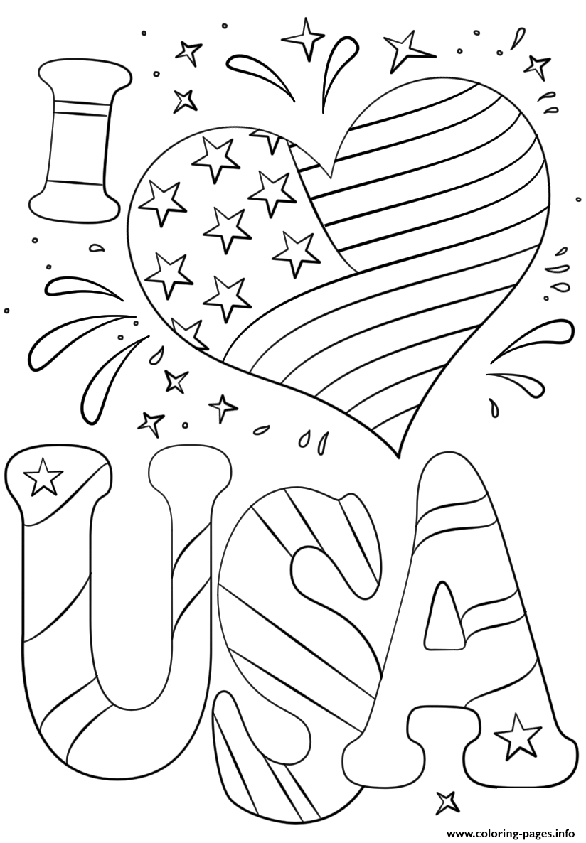 Fourth Of July Coloring Coloring Pages Fourth Of July Coloring Coloring Pages