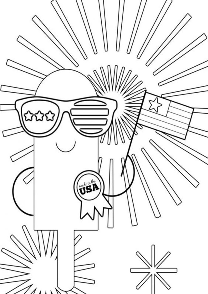 Fourth Of July Coloring Pages 5 Free Fourth Of July Coloring Pages