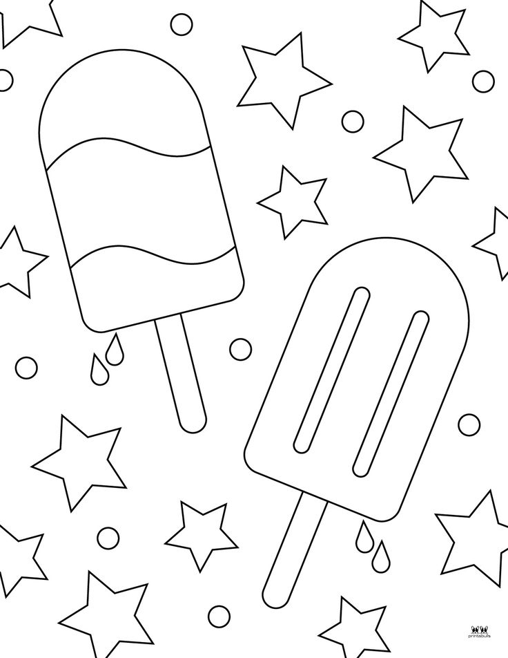 Free 4Th Of July Coloring Pages Printable