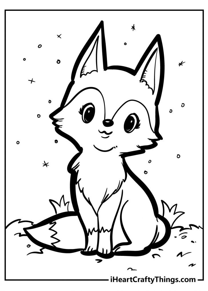 Fox Printable Coloring Pages Fox Printable Coloring Pages