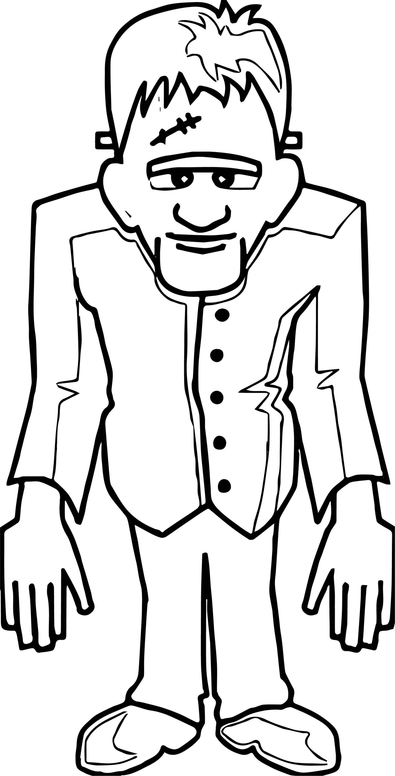 Frankenstein Printable Coloring Pages Printable Templates