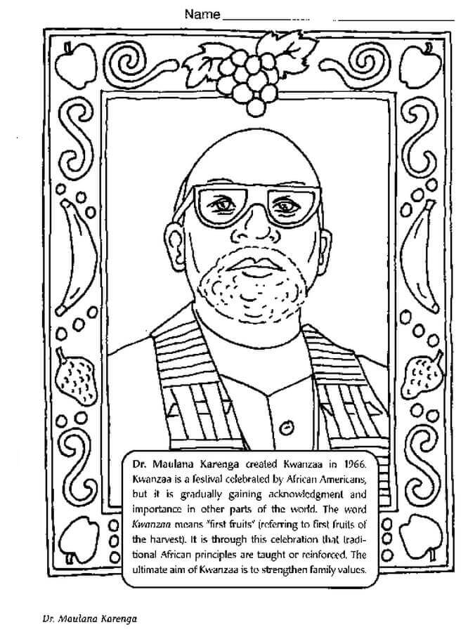 Free African American Coloring Pages For Kids At GetColorings
