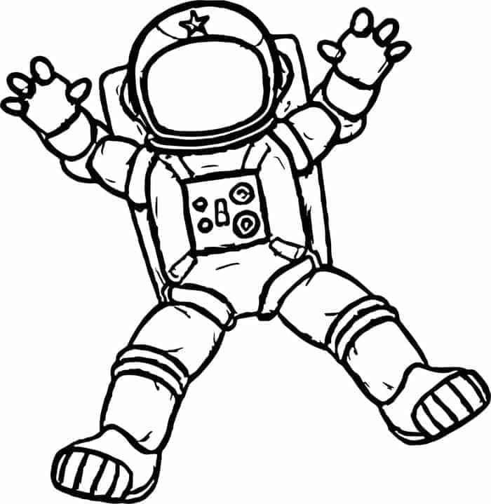Free Astronaut Coloring Page Free Printable Coloring Pages For Kids