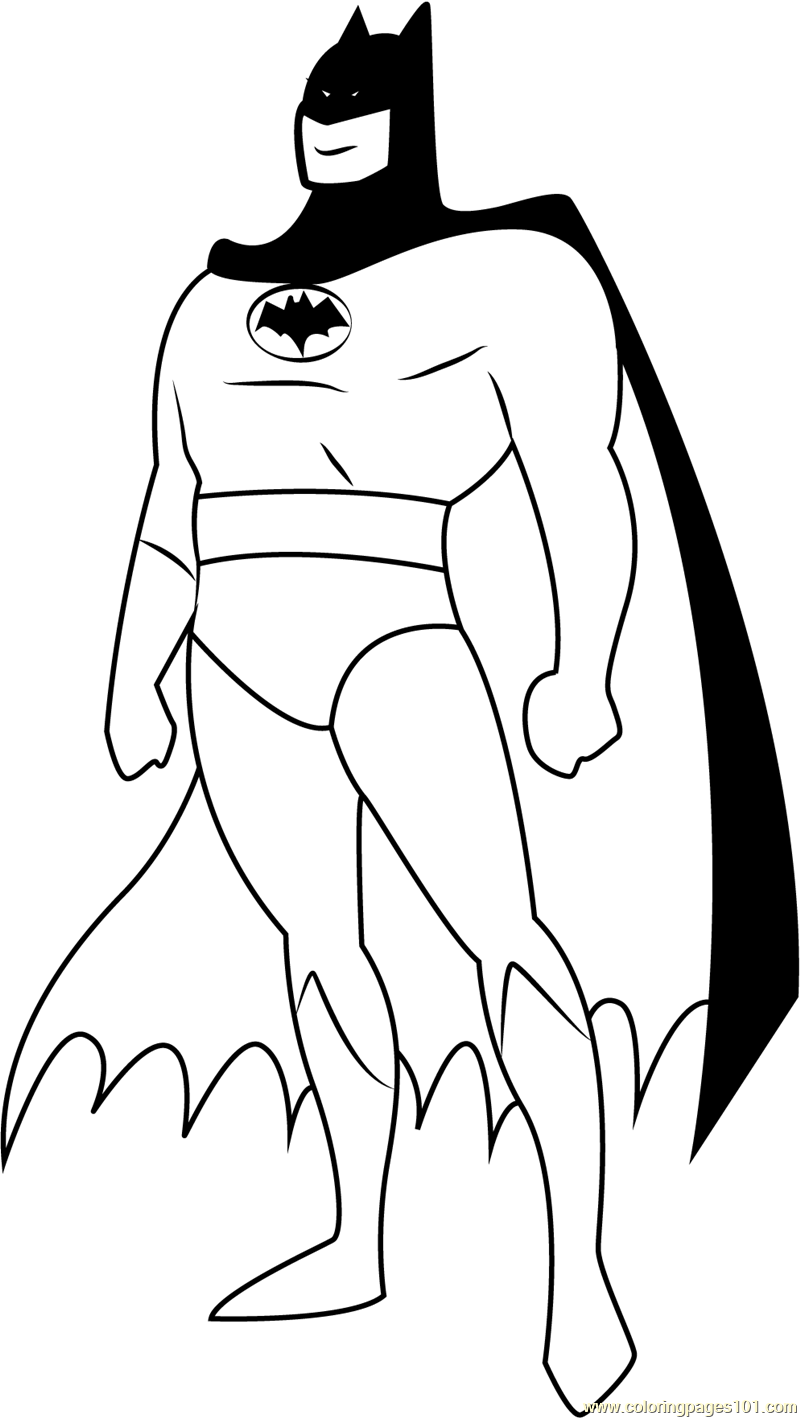 Free Printable Batman Coloring Pages Free Printable Batman Coloring Pages