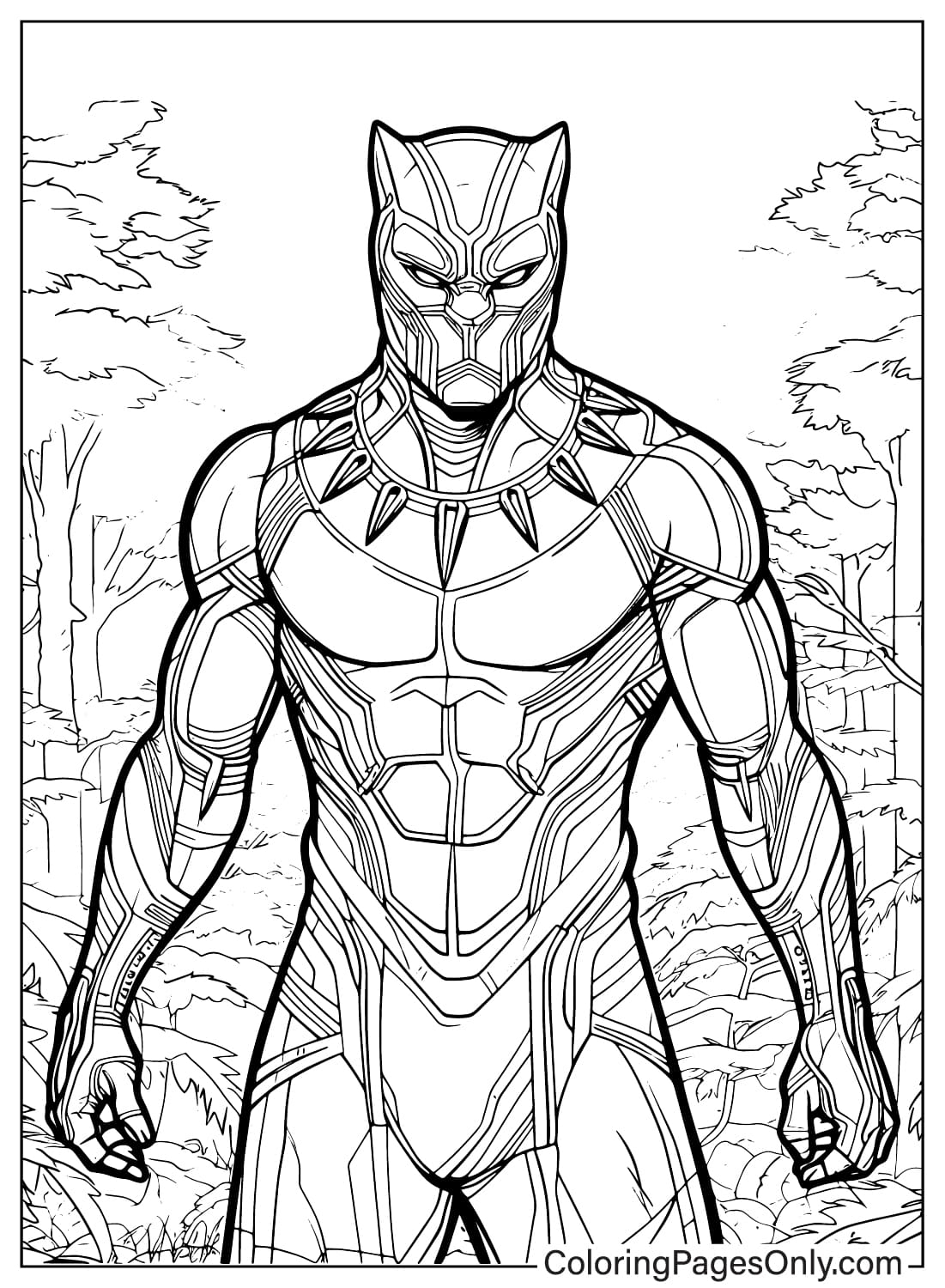Free Black Panther Coloring Page Free Printable Coloring Pages Free Black Panther Coloring Page Free Printable Coloring Pages