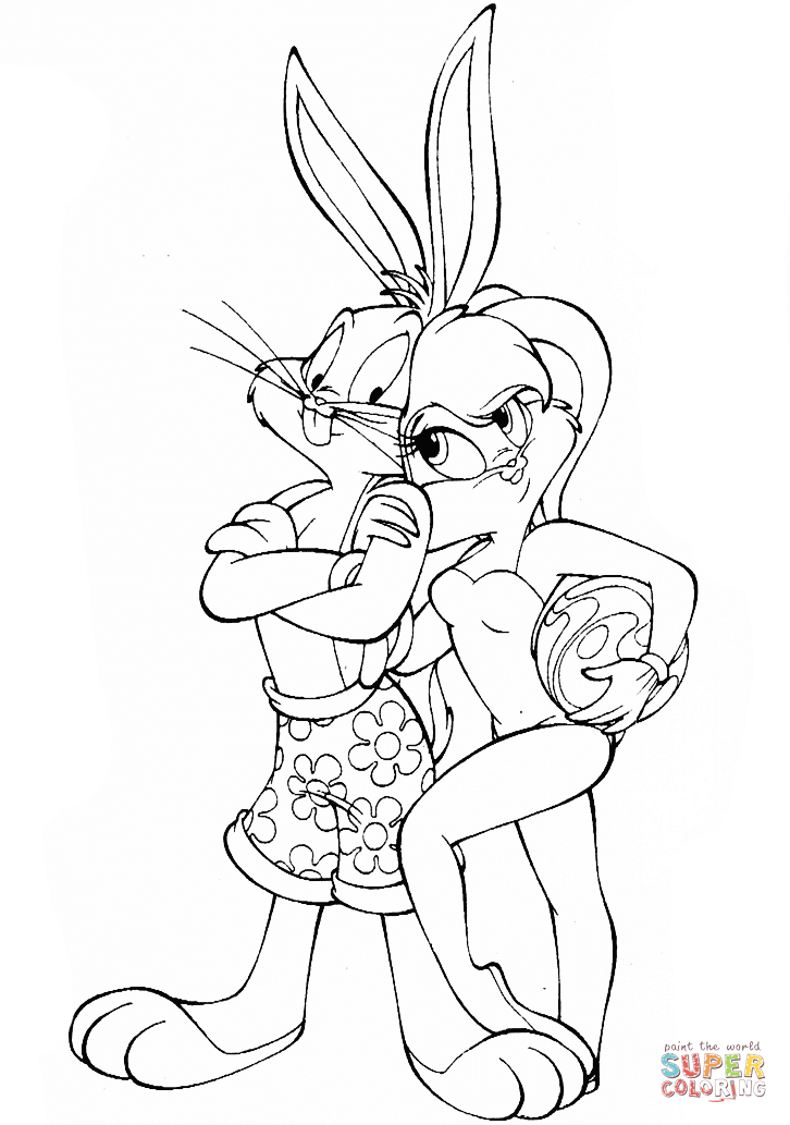 Free Bugs Bunny And Lola Bunny Coloring Pages Download Free Bugs Bunny Free Bugs Bunny And Lola Bunny Coloring Pages Download Free Bugs Bunny