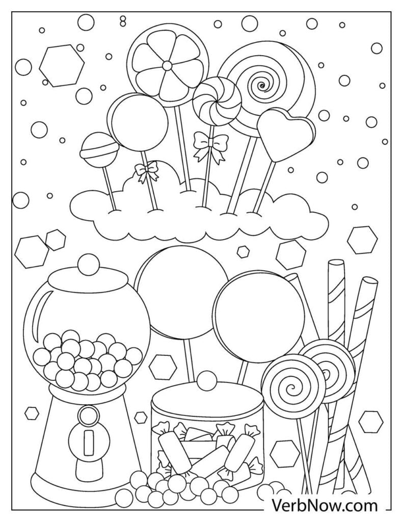 Free CANDYLAND Coloring Pages Book For Download Printable 42 OFF