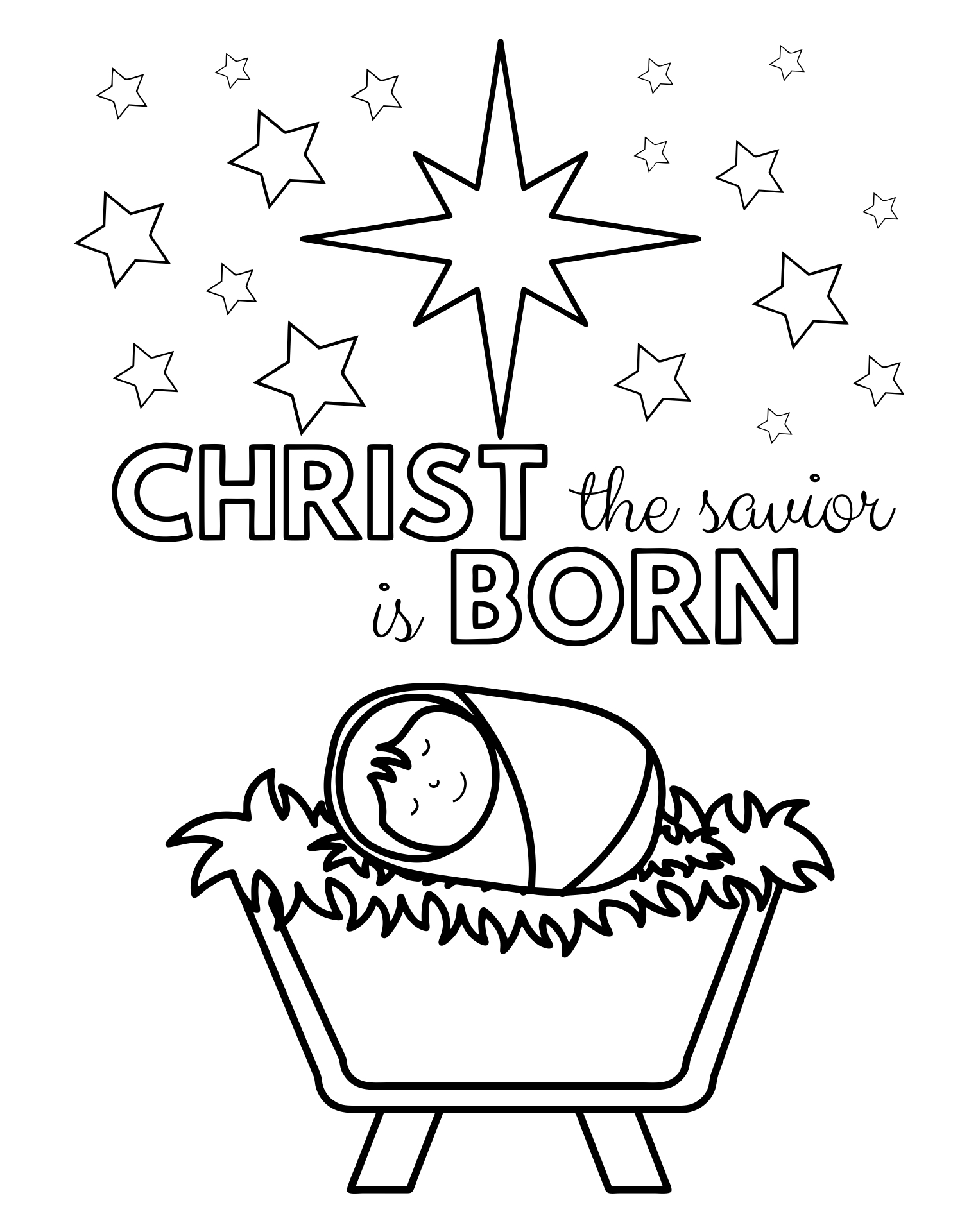 Free Christian Christmas Coloring Pages Printable Free Coloring Sheet Free Christian Christmas Coloring Pages Printable Free Coloring Sheet