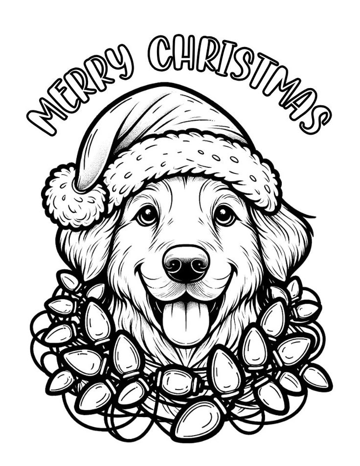 Free Christmas Dog Coloring Pages For Kids Puppy Coloring Pages Dog Free Christmas Dog Coloring Pages For Kids Puppy Coloring Pages Dog