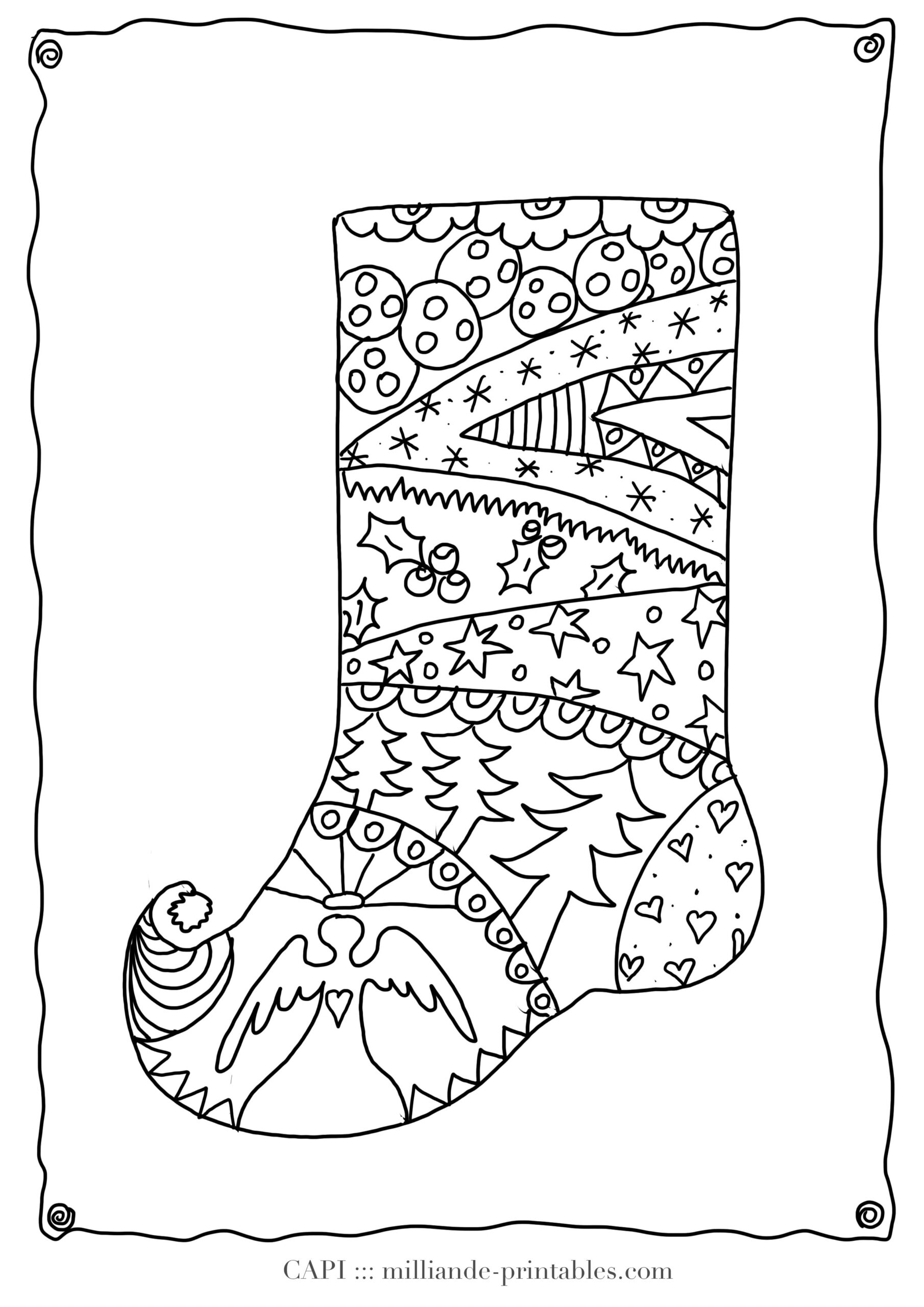 Free Christmas Stocking Coloring Pages At GetColorings Free Free Christmas Stocking Coloring Pages At GetColorings Free