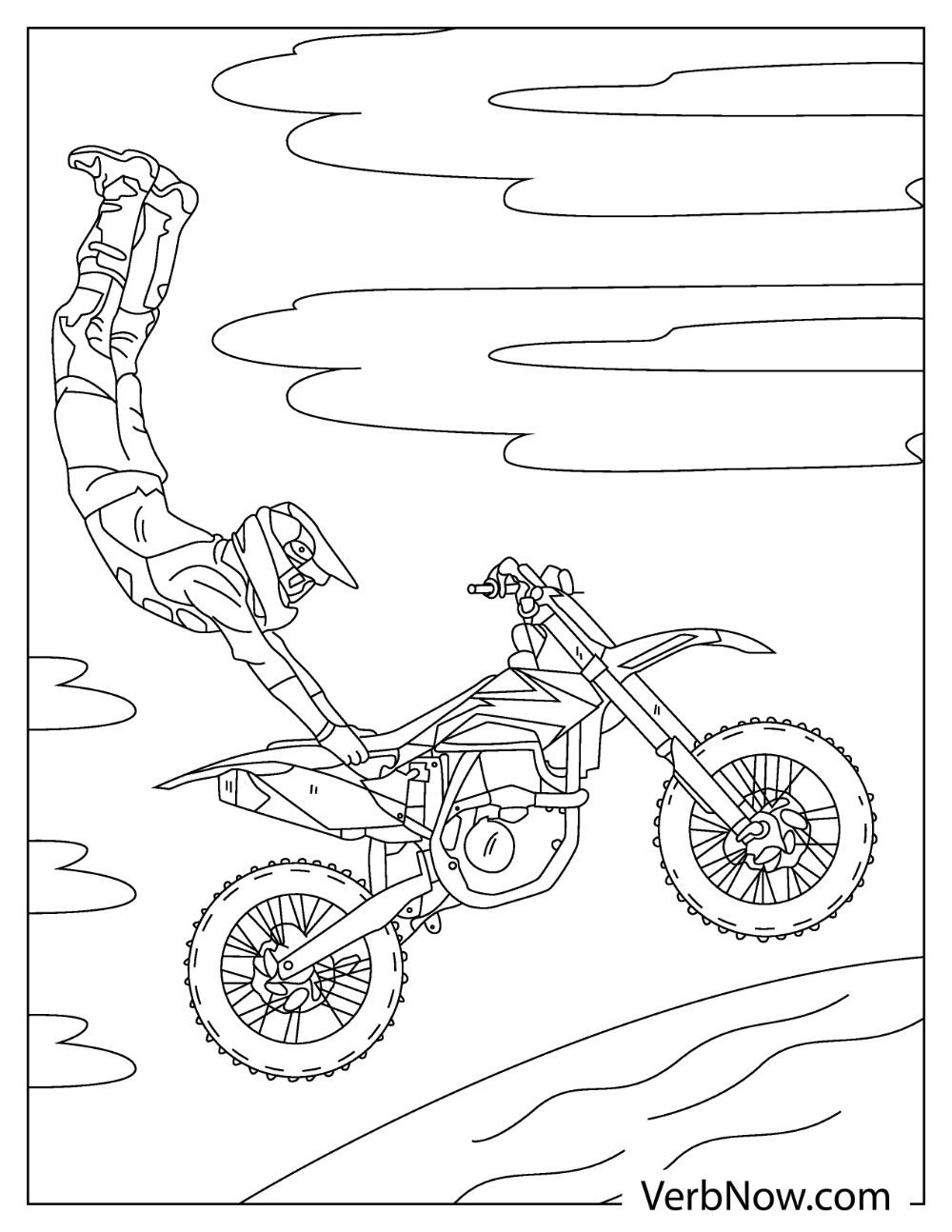 Free DIRT BIKE Coloring Pages For Download Printable PDF VerbNow Free DIRT BIKE Coloring Pages For Download Printable PDF VerbNow