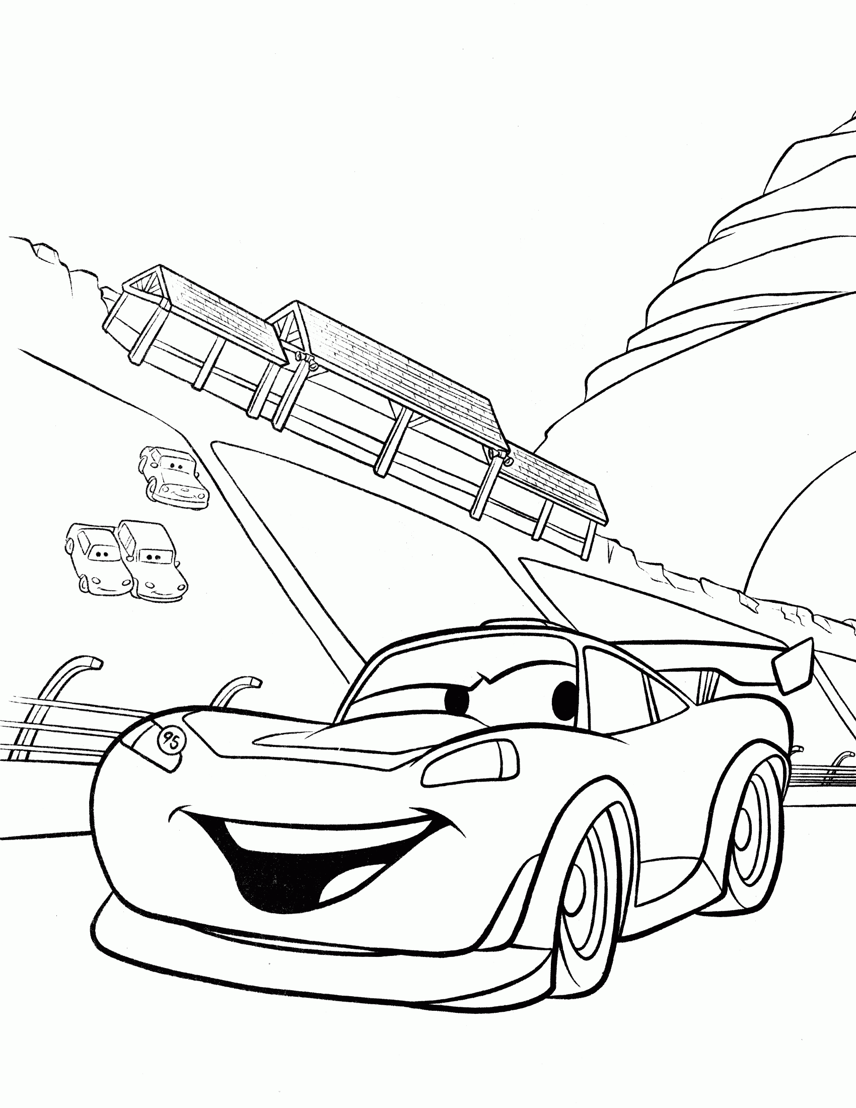 Cars Coloring Pages Printable Cars Coloring Pages Printable