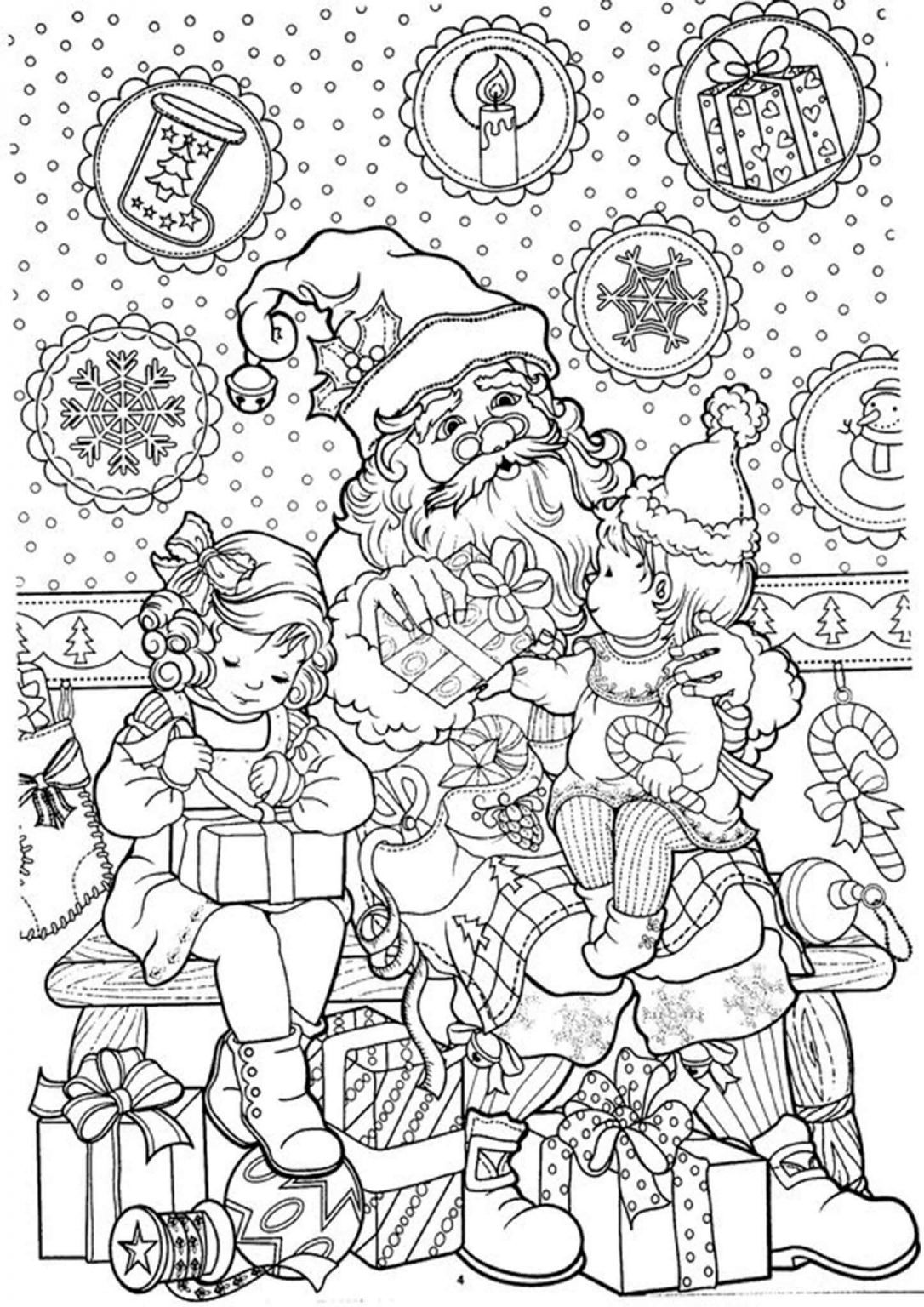 Free Easy To Print Christmas Coloring Pages Tulamama Free Easy To Print Christmas Coloring Pages Tulamama