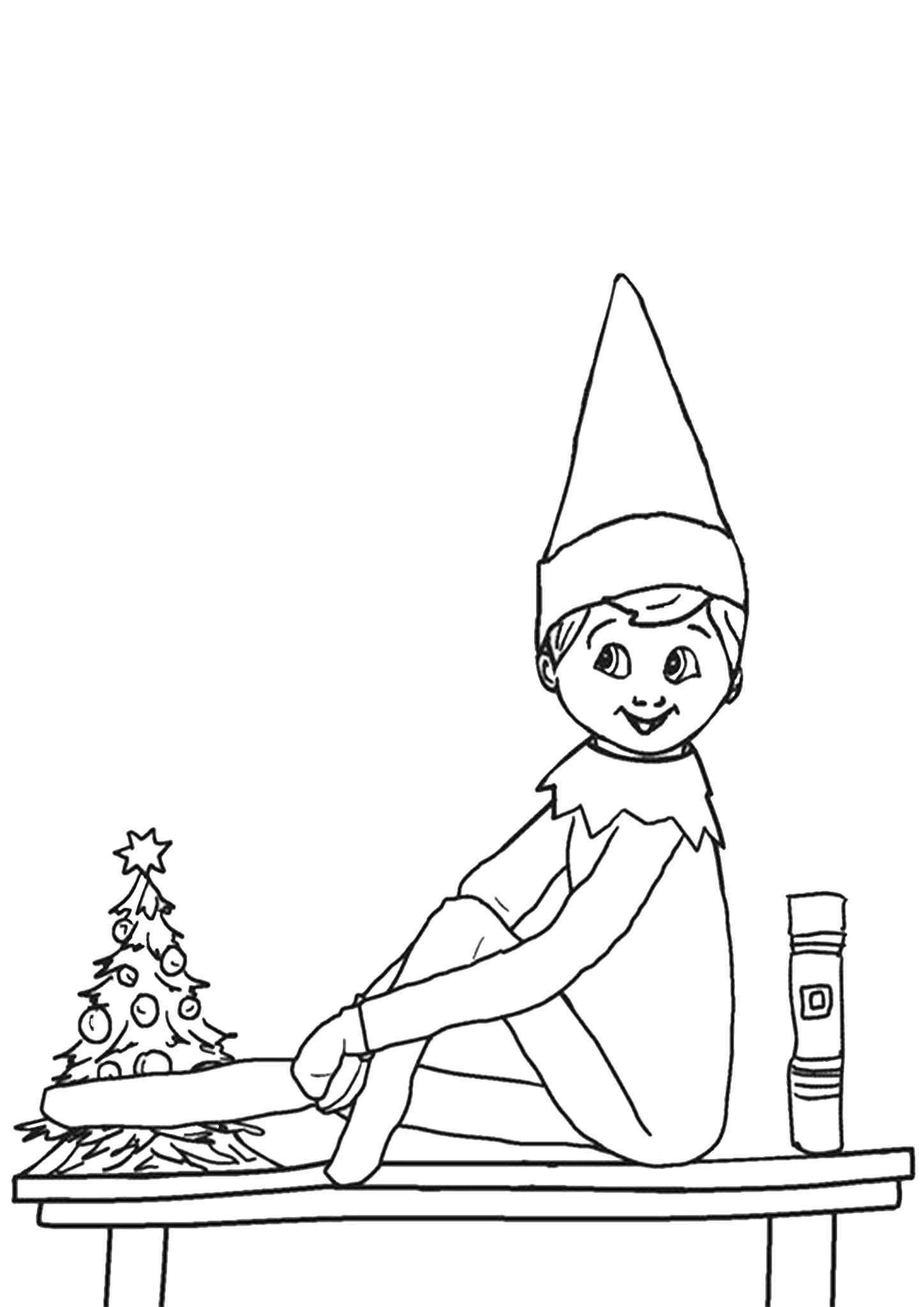 Free Easy To Print Elf Coloring Pages Tulamama Free Easy To Print Elf Coloring Pages Tulamama