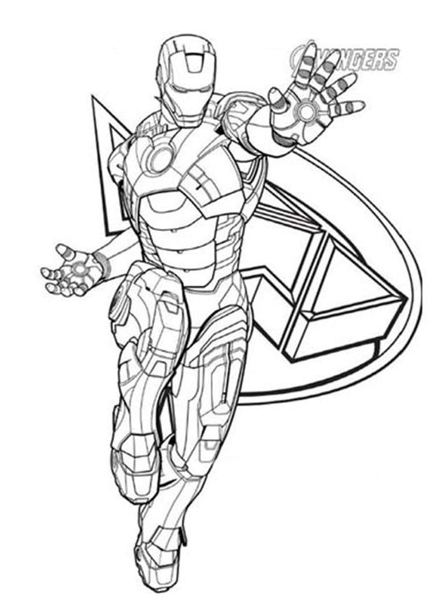 Free Easy To Print Iron Man Coloring Pages Superhero Coloring Pages