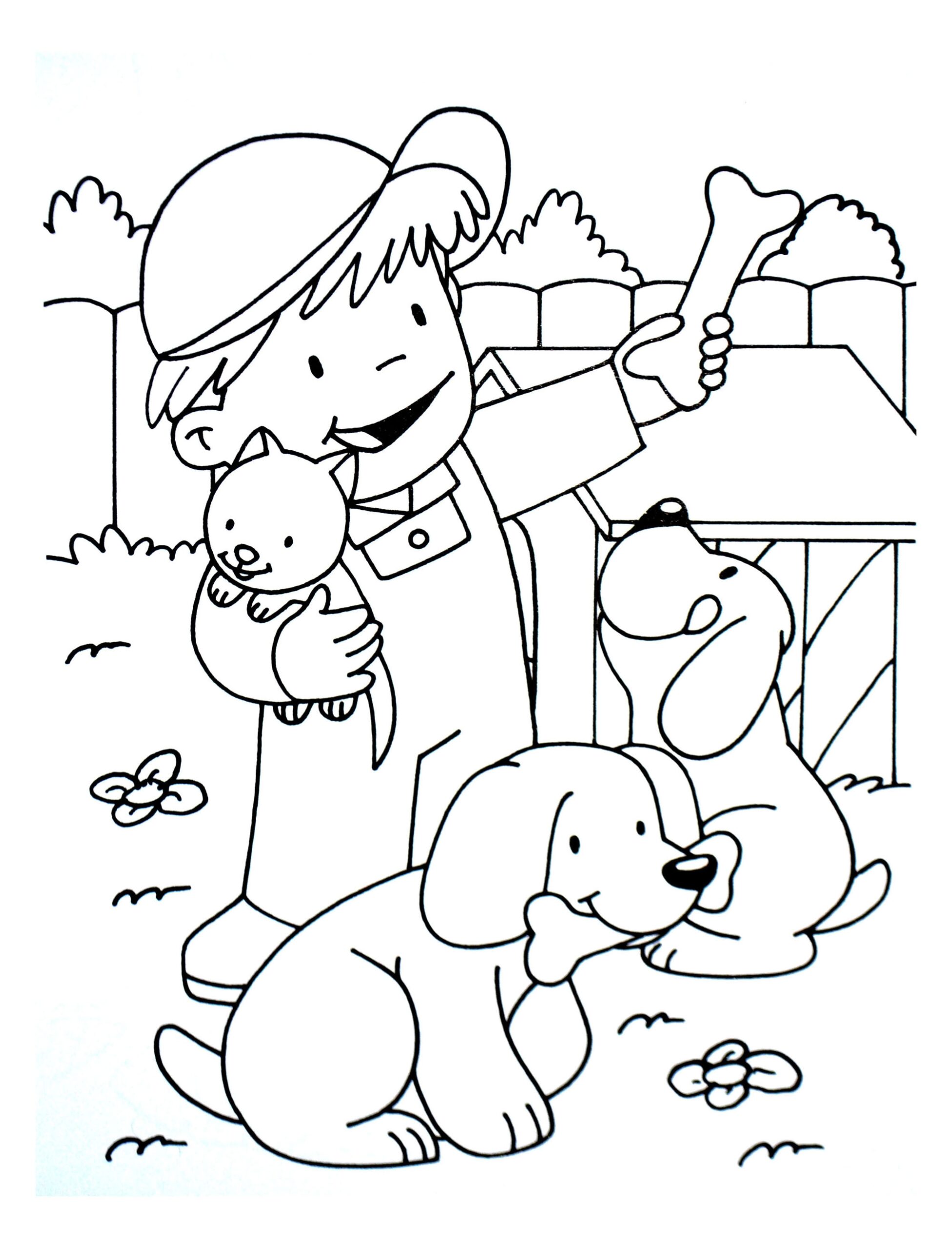 Free Farm Coloring Pages Printable Free Farm Coloring Pages Printable