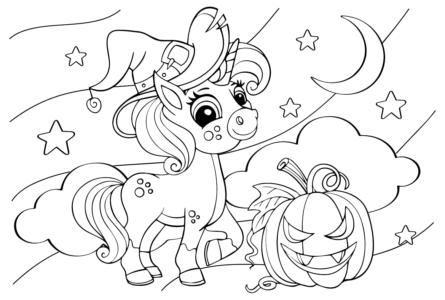 Free Halloween Unicorn Coloring Page Free Printable Coloring Pages Free Halloween Unicorn Coloring Page Free Printable Coloring Pages