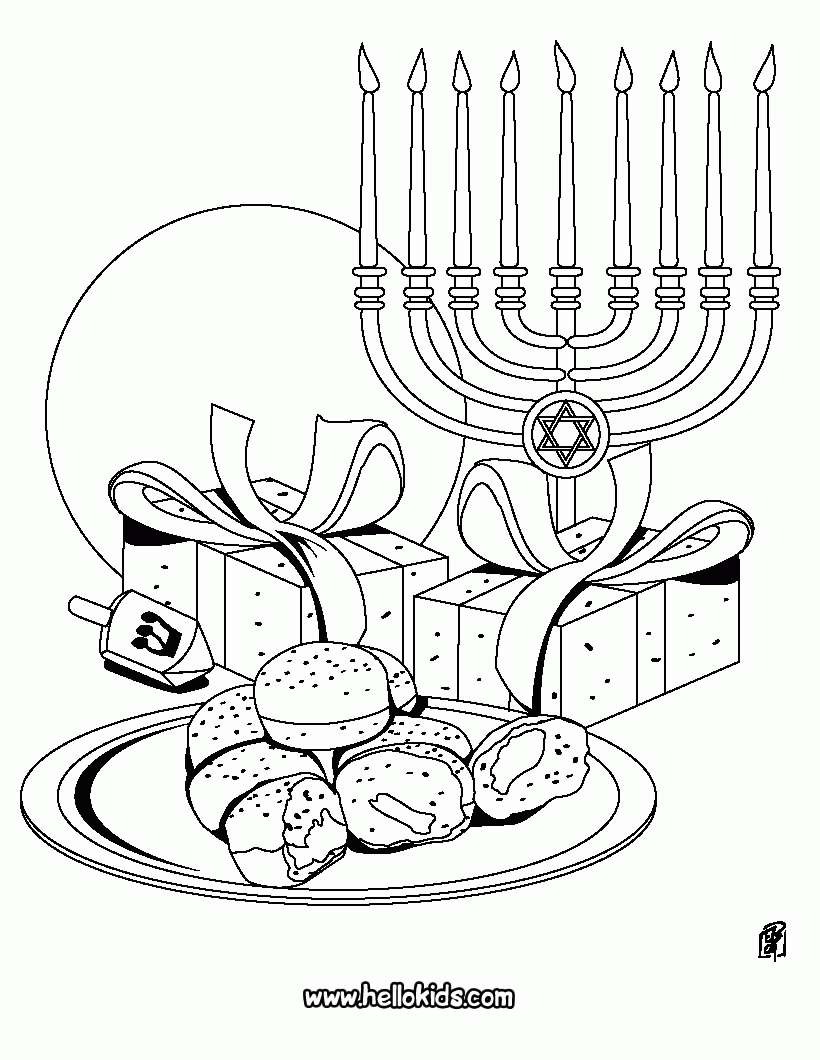 Free Hanukkah Coloring Pages Printable Coloring Home Free Hanukkah Coloring Pages Printable Coloring Home