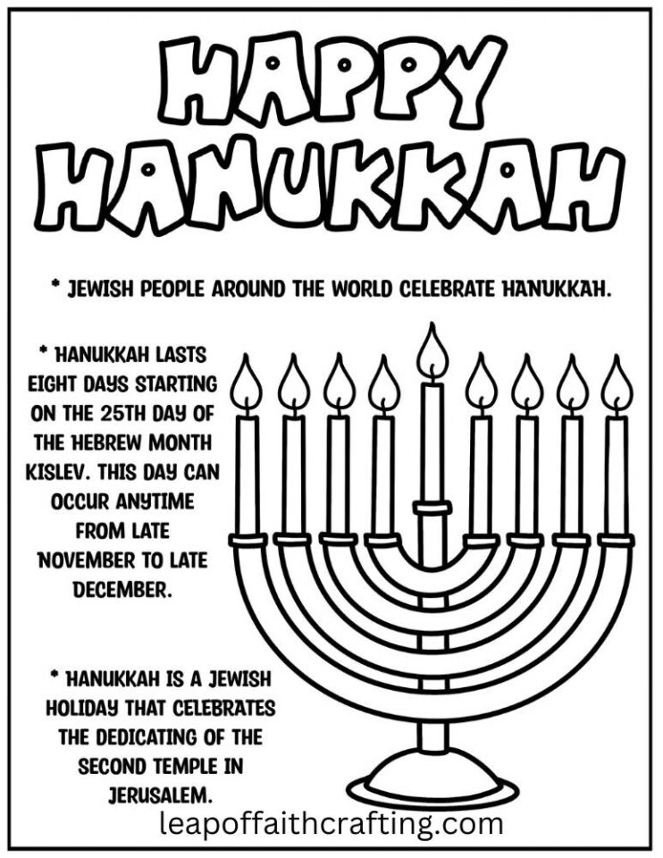 FREE Hanukkah Worksheet 7 Page Activity Book Leap Of Faith Crafting FREE Hanukkah Worksheet 7 Page Activity Book Leap Of Faith Crafting