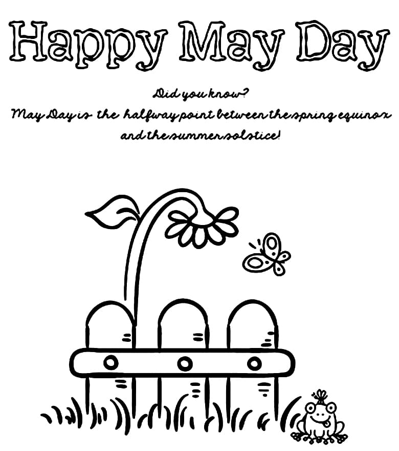 Free Happy May Day Coloring Page Free Printable Coloring Pages For Kids Free Happy May Day Coloring Page Free Printable Coloring Pages For Kids
