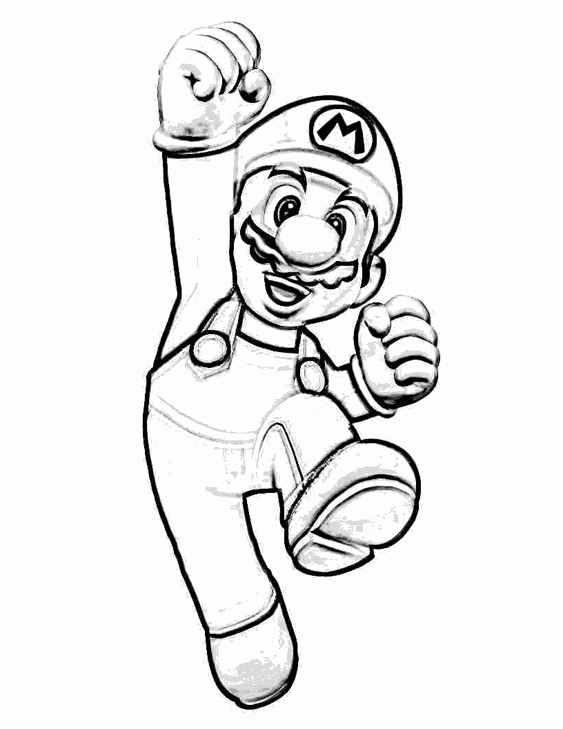 Free Mario Luigi Printable Coloring Pages Download Free Mario Luigi