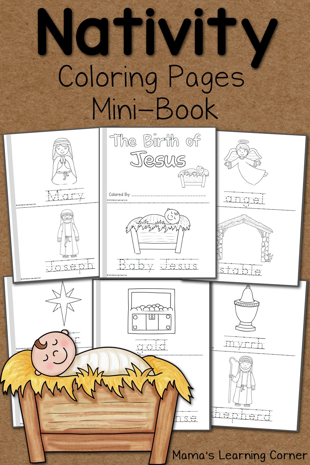 FREE Nativity Coloring Pages FREE Nativity Coloring Pages