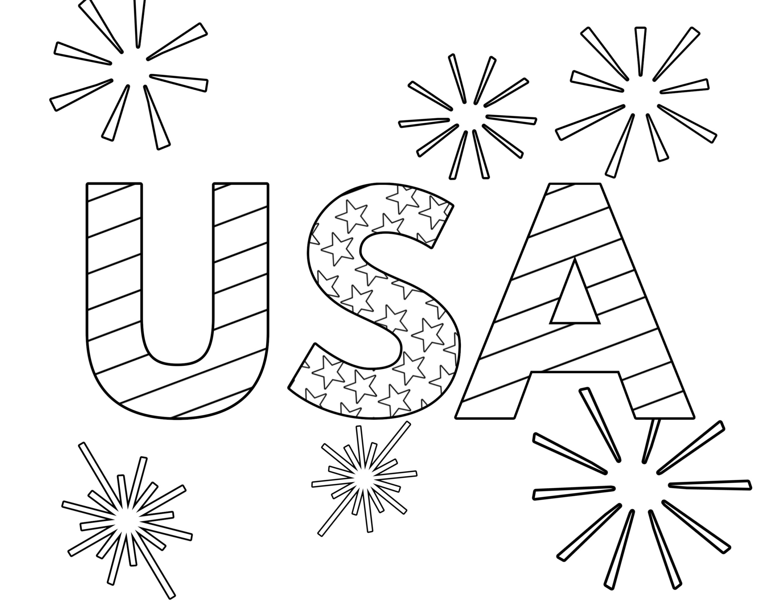 Free Printable 4th Of July Coloring Pages Paper Trail Design Free Printable 4th Of July Coloring Pages Paper Trail Design