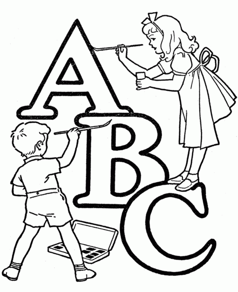 Free Printable Abc Coloring Pages For Kids Free Printable Abc Coloring Pages For Kids