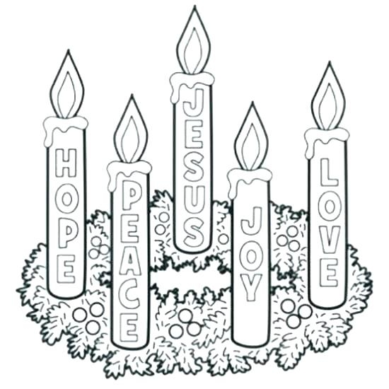 Free Printable Advent Wreath Coloring Pages Free Printable Advent Wreath Coloring Pages