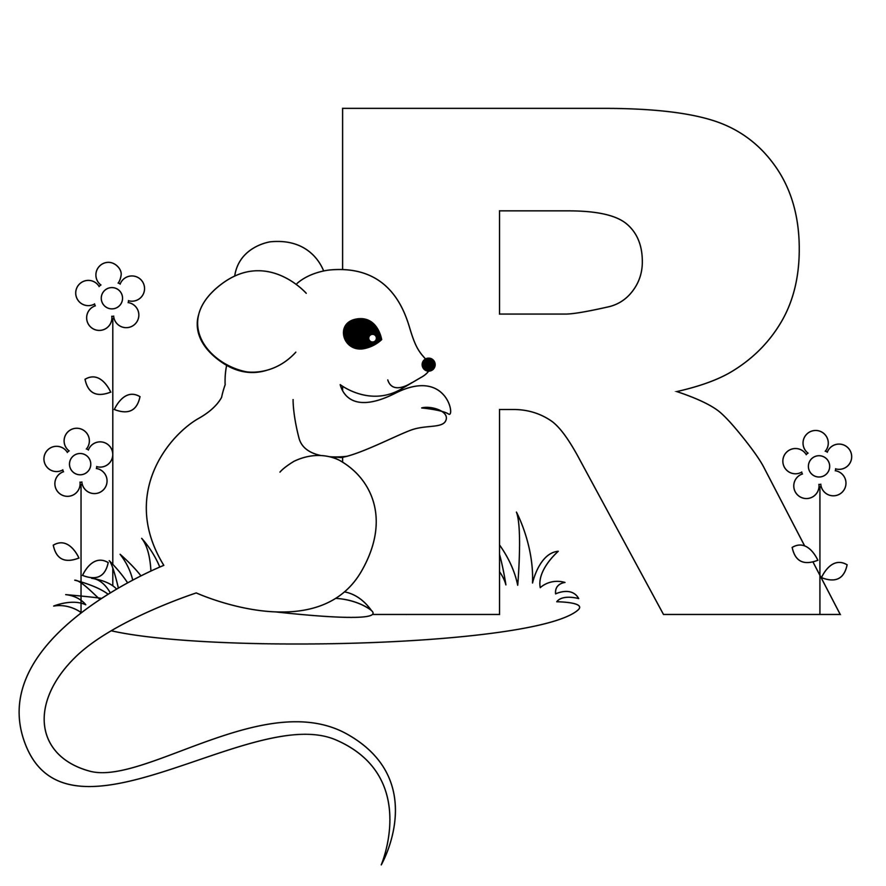 Free Printable Alphabet Coloring Pages Free Printable Alphabet Coloring Pages