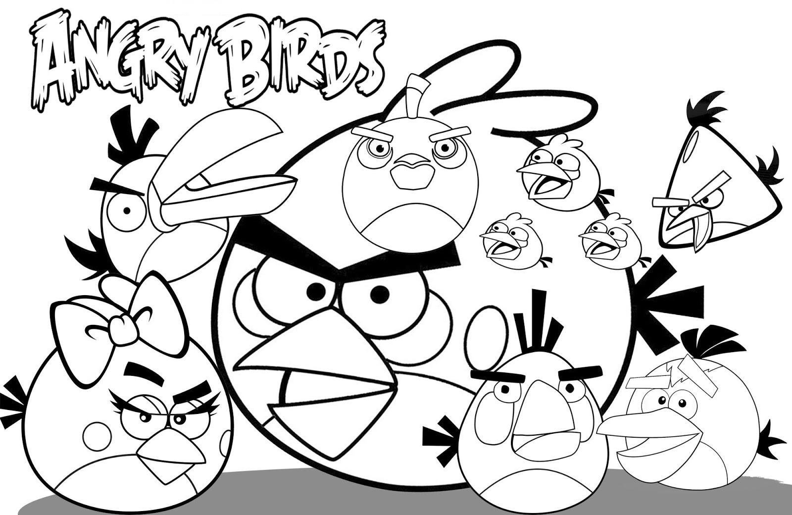 Bird Coloring Pages Printable