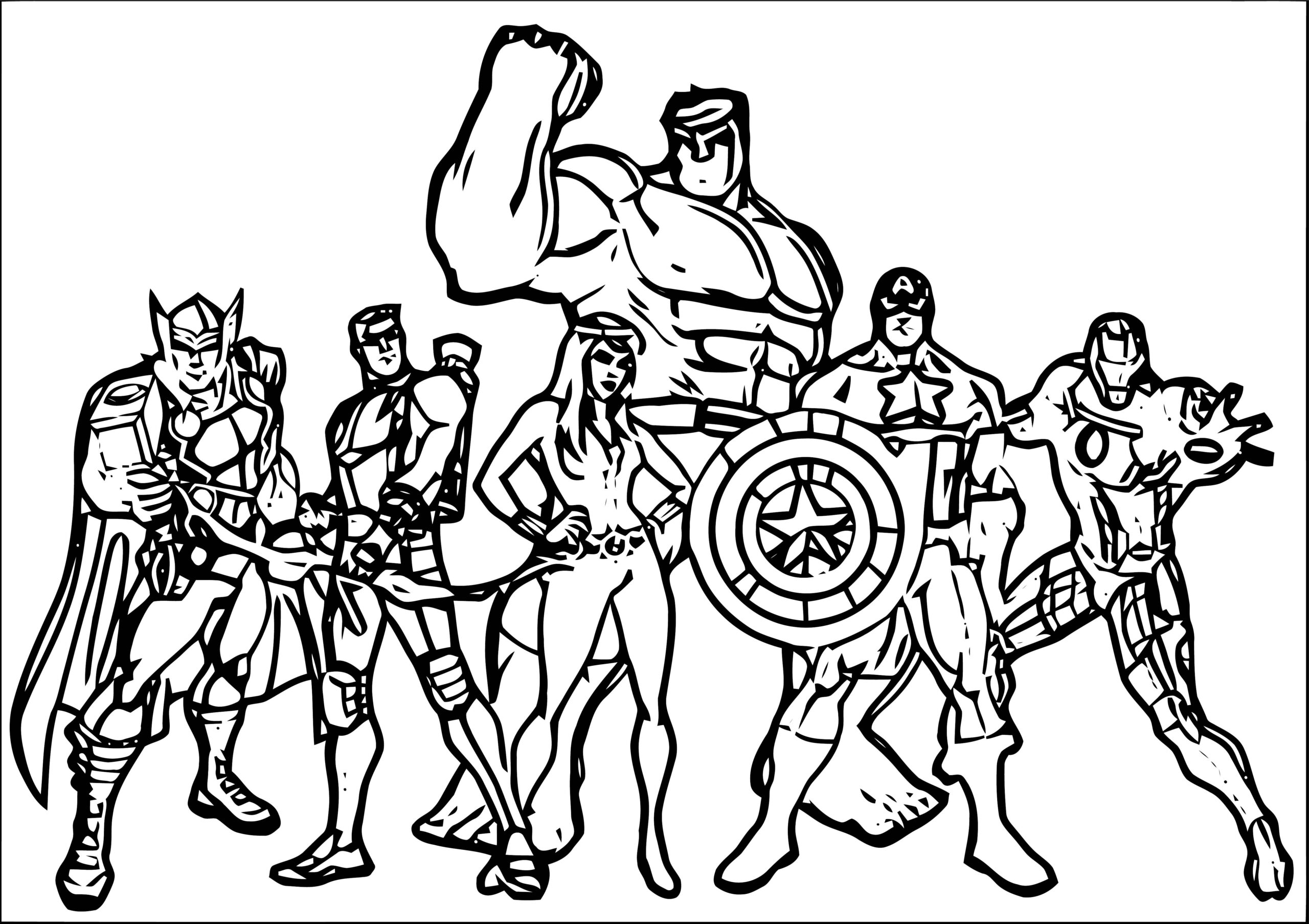 Free Printable Avengers Coloring Pages Free Printable Avengers Coloring Pages