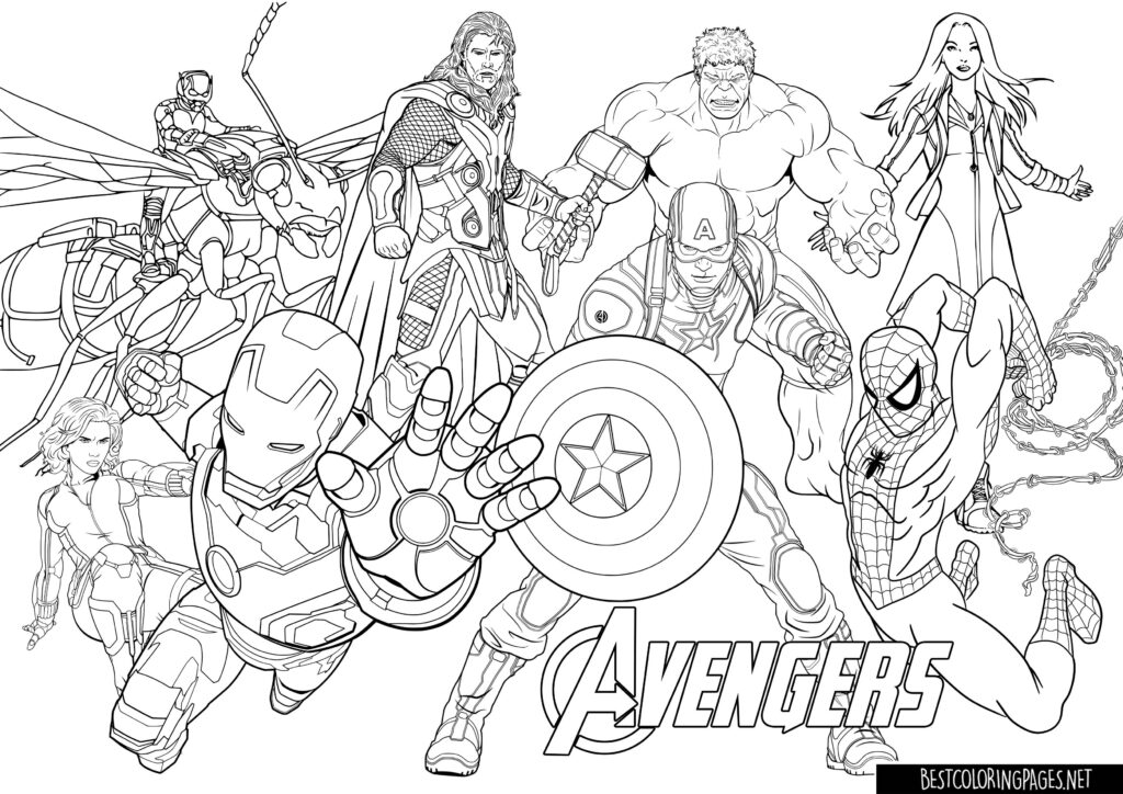Free Printable Avengers Coloring Pages Free Printable Coloring Pages Free Printable Avengers Coloring Pages Free Printable Coloring Pages