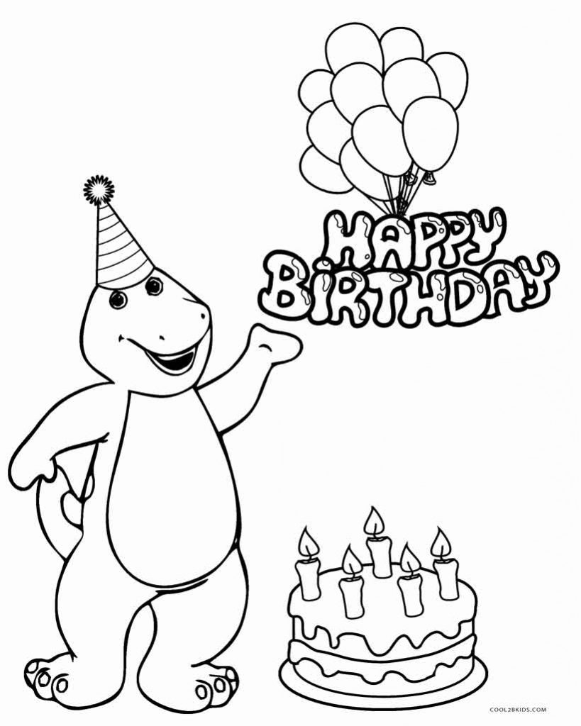 Free Printable Barney Coloring Pages For Kids Free Printable Barney Coloring Pages For Kids