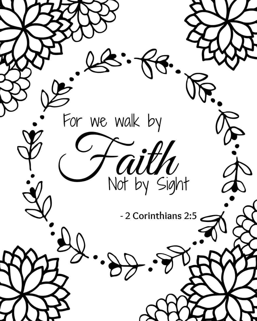 Free Printable Bible Verse Coloring Pages Free Printable Bible Verse Coloring Pages