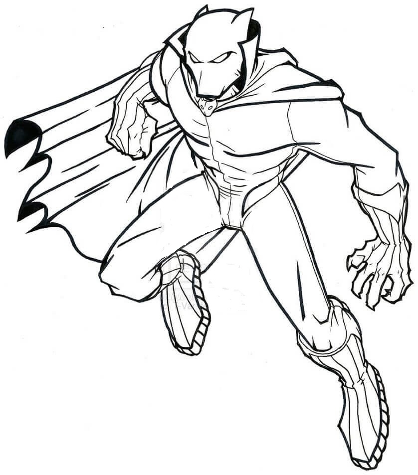 Free Printable Black Panther Coloring Pages Free Printable Black Panther Coloring Pages