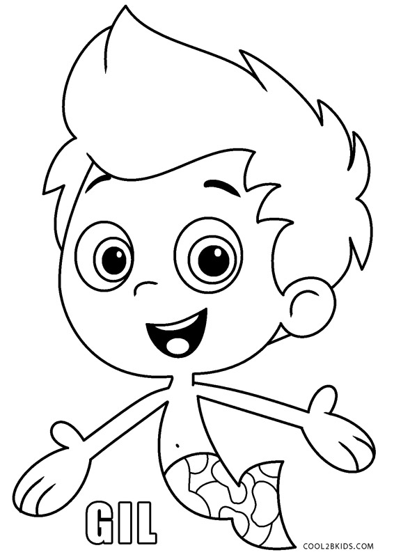 Free Printable Bubble Guppies Coloring Pages For Kids Free Printable Bubble Guppies Coloring Pages For Kids