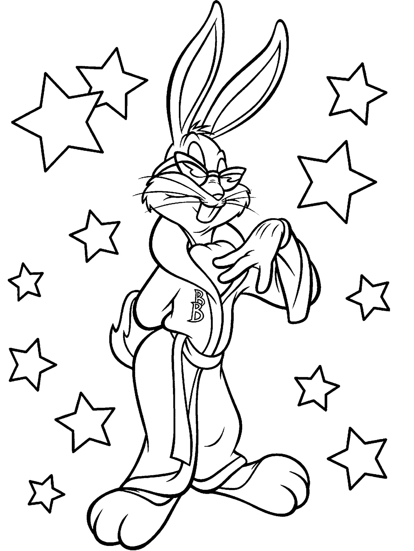 Free Printable Bugs Bunny Coloring Pages For Kids Free Printable Bugs Bunny Coloring Pages For Kids