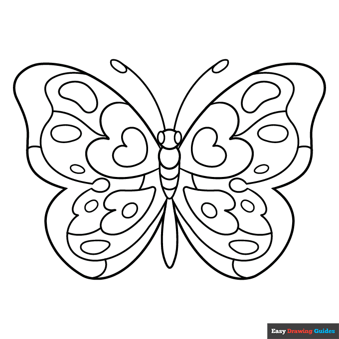 Free Printable Butterfly Coloring Pages For Kids 19 Printable Sheets