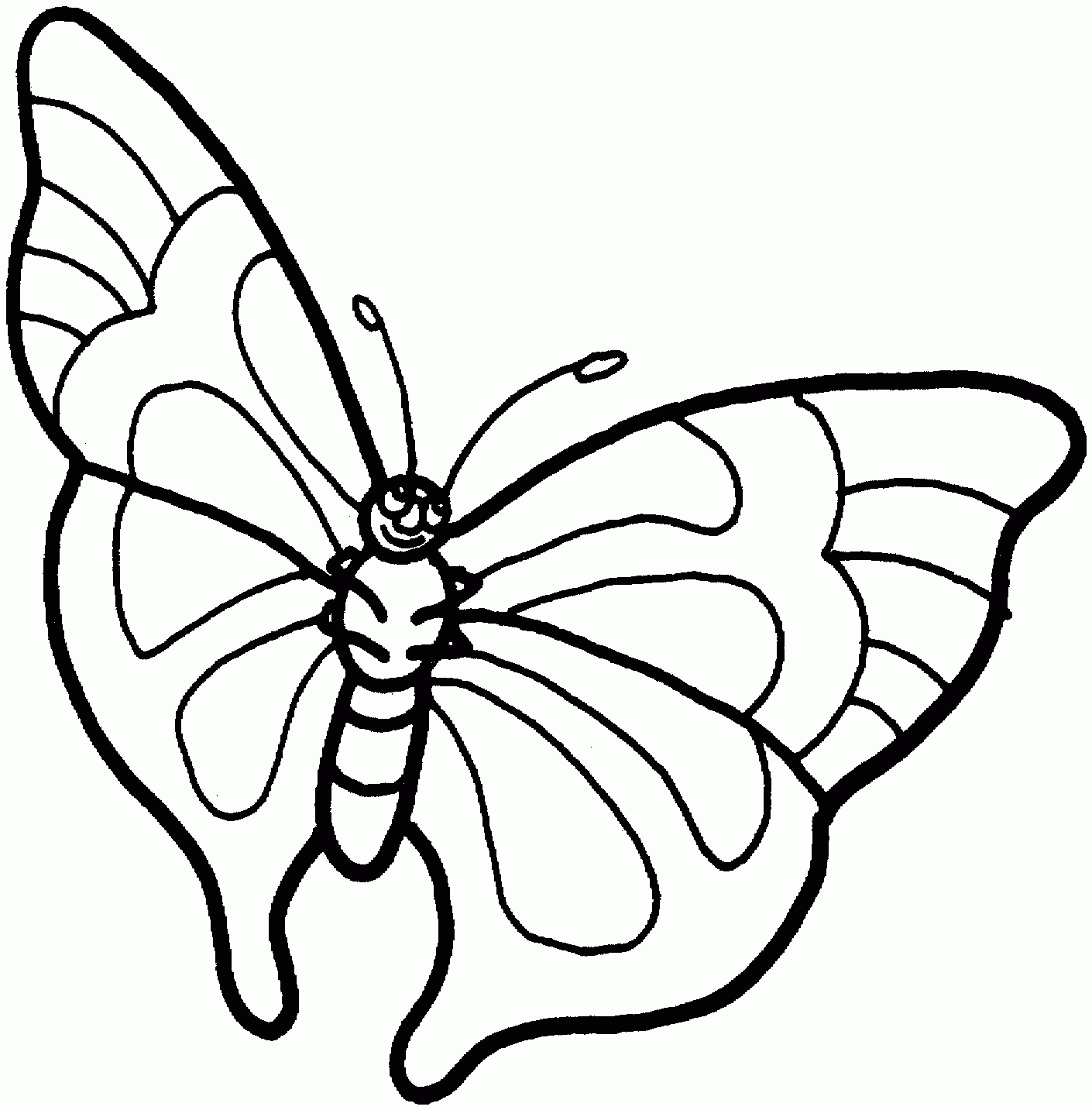 Free Printable Butterfly Coloring Pages For Kids Free Printable Butterfly Coloring Pages For Kids