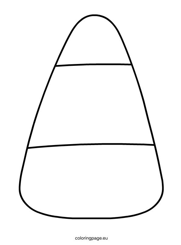 Free Printable Candy Corn Coloring Page Free Printable Candy Corn Coloring Page