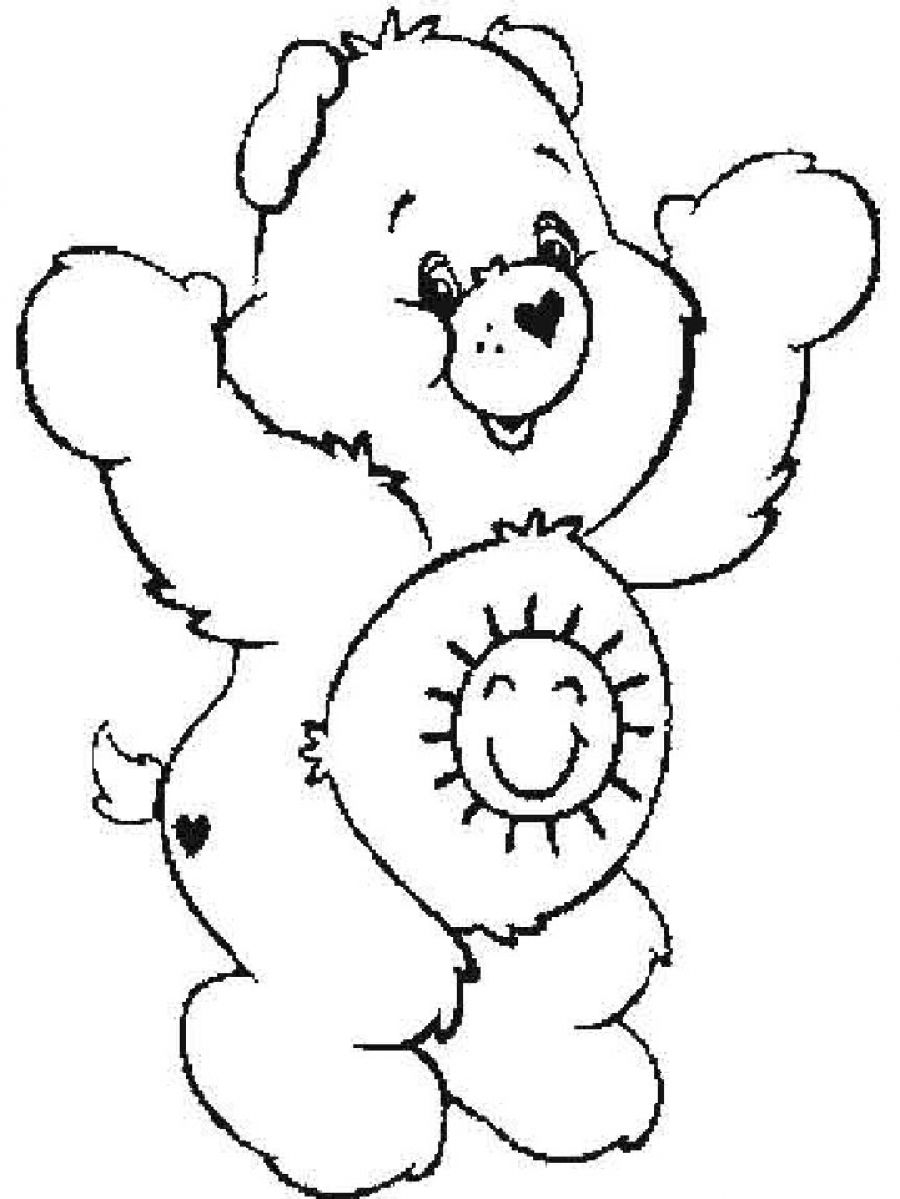 Free Printable Care Bear Coloring Pages For Kids Free Printable Care Bear Coloring Pages For Kids