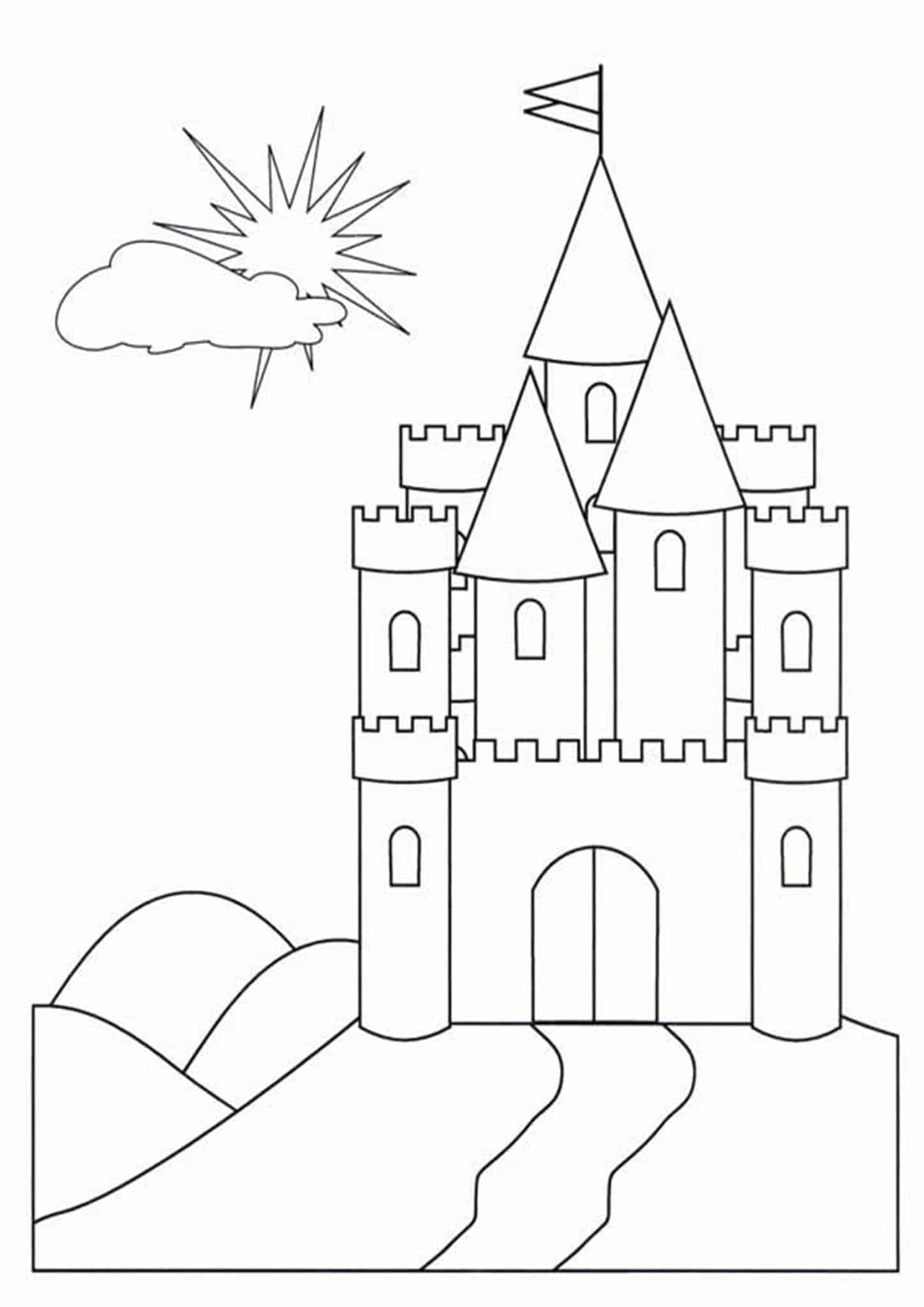 Free Printable Castle Coloring Pages Coloring Pages Free Printable Castle Coloring Pages Coloring Pages