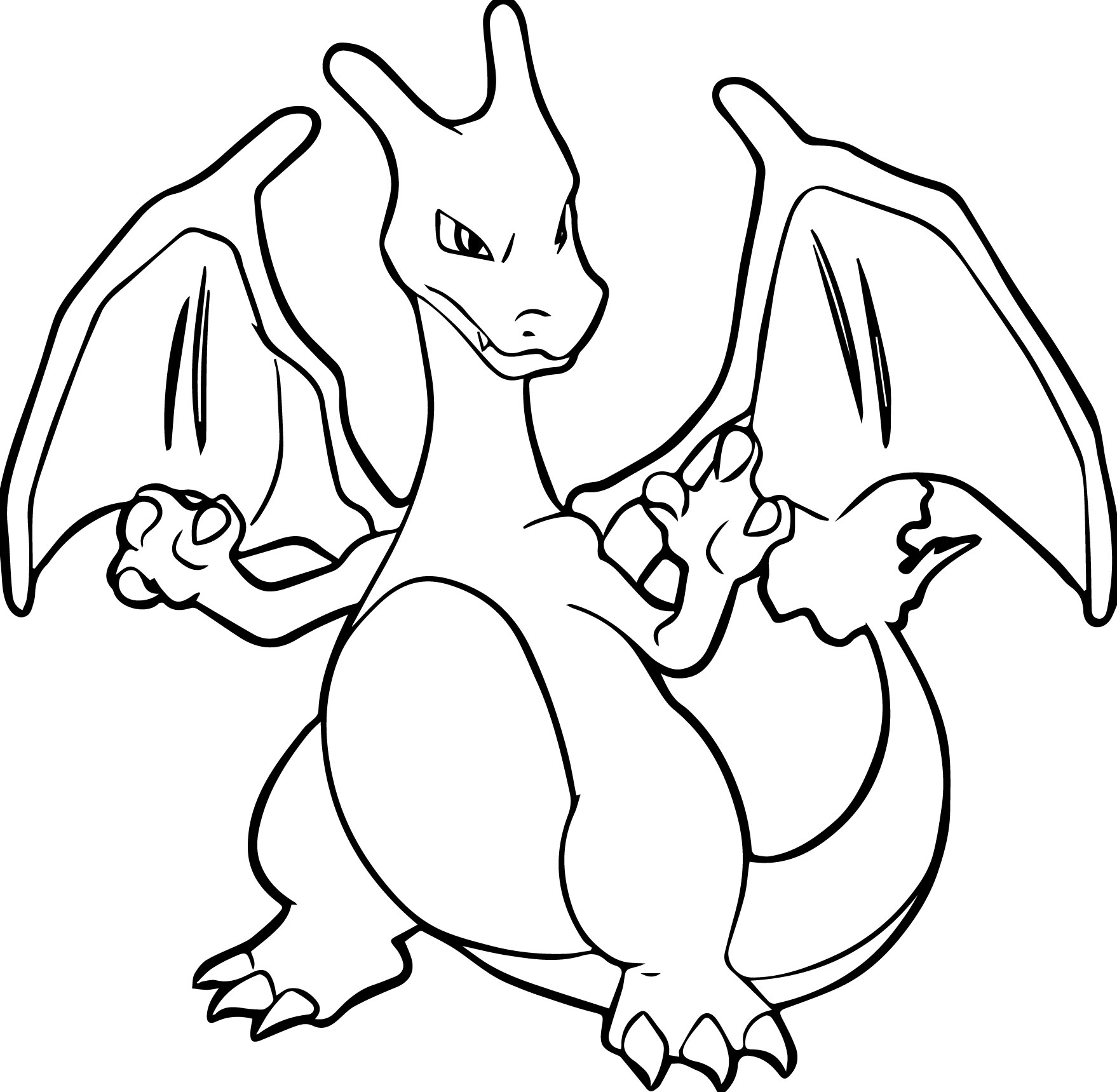 Free Printable Charizard Coloring Pages PDF Coloringfolder Free Printable Charizard Coloring Pages PDF Coloringfolder