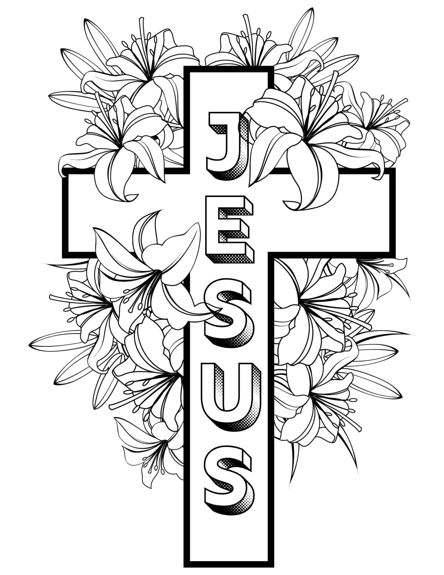 Free Printable Christian Easter Coloring Pages Free Printable Christian Easter Coloring Pages