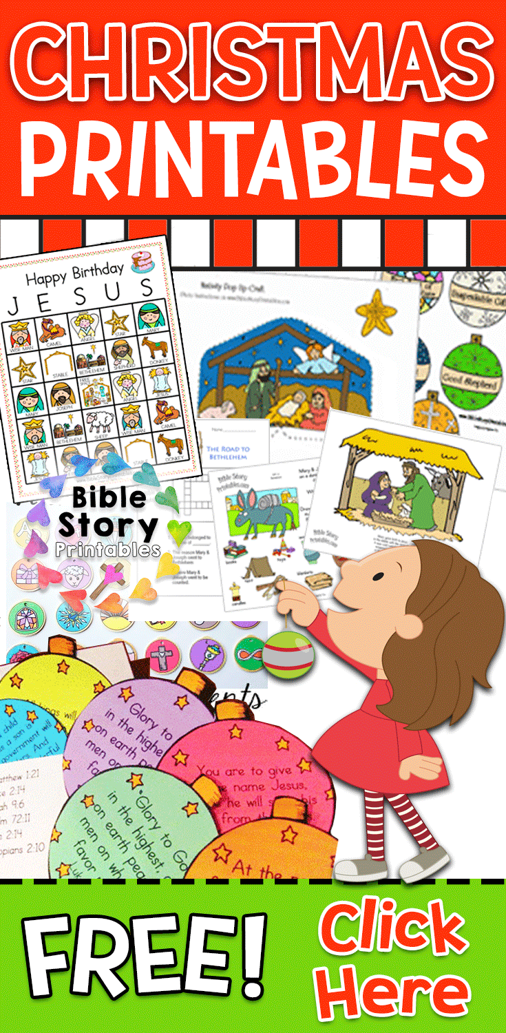 Free Printable Christmas Bible Story Free Printable Christmas Bible Story