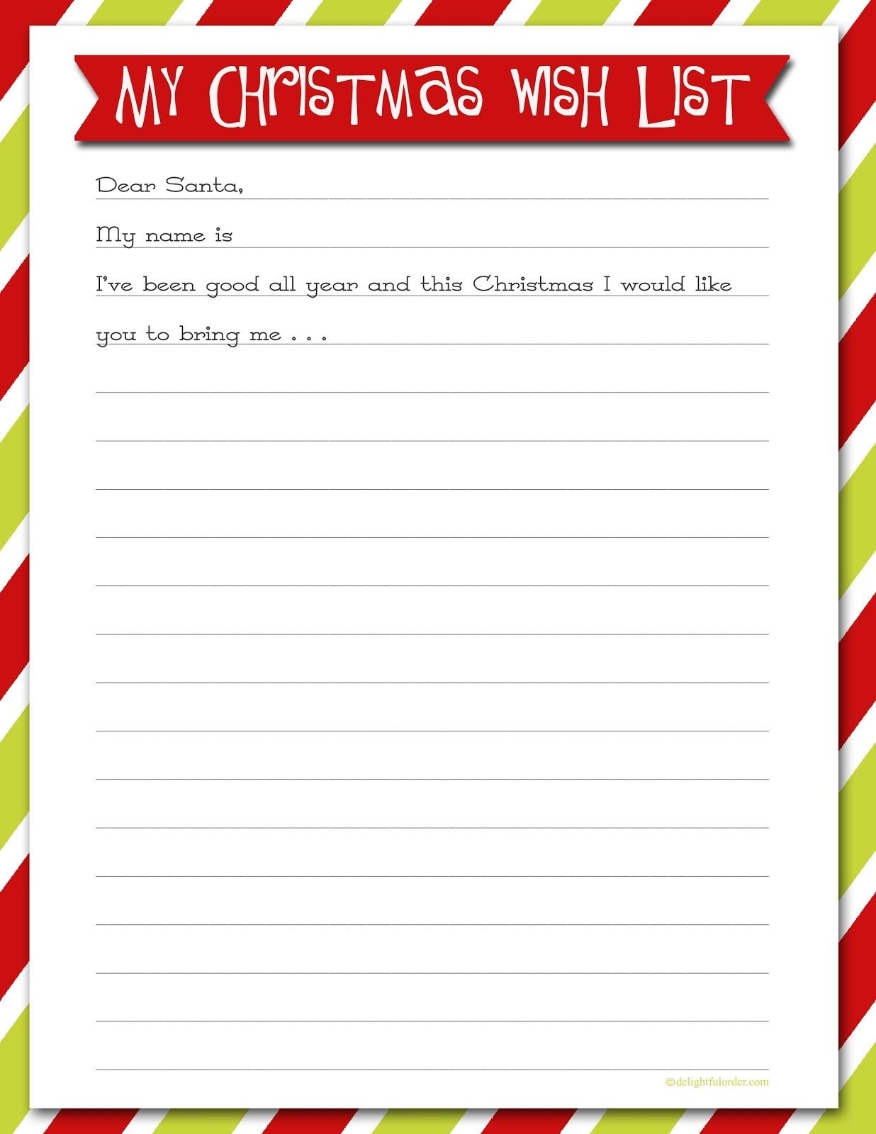 Free Printable Christmas List Maker Free Printable Free Printable Christmas List Maker Free Printable